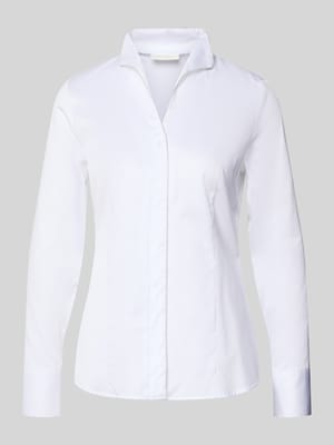 Overhemdblouse met opstaande kraag Shop The Look MANNEQUINE