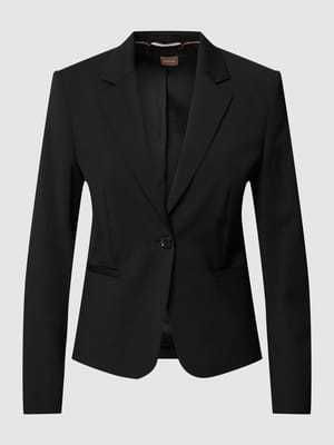 Blazer mit Knopfverschluss Modell 'Jarua' Shop The Look MANNEQUINE