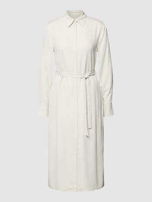 Sukienka midi z paskiem w talii Shop The Look MANNEQUINE
