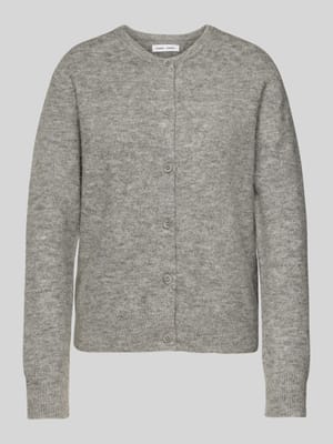 Strickcardigan mit Rundhalsausschnitt Shop The Look MANNEQUINE