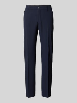 Slim Fit Anzughose mit Bügelfalten Modell 'JOSE' Shop The Look MANNEQUINE