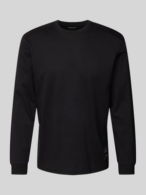 Regular Fit Langarmshirt aus reiner Baumwolle Shop The Look MANNEQUINE