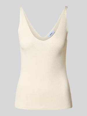 Trägertop mit V-Ausschnitt Modell 'Madeline' Shop The Look MANNEQUINE