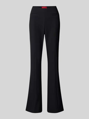 Regular fit bell bottom en naadritssluiting, model 'HALARAN' Shop The Look MANNEQUINE