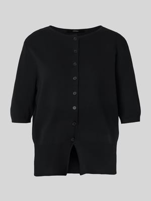 Kardigan z mieszanki wiskozy z rękawem o dł. 3/4 model ‘Tinala’ Shop The Look MANNEQUINE