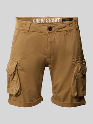 Shorts mit Cargotaschen Modell 'CREW SHORT' Shop The Look MANNEQUINE