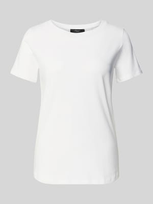 Slim fit T-shirt van katoenmix model 'MULTIB' Shop The Look MANNEQUINE