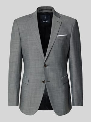 Slim Fit 2-Knopf-Sakko mit Woll-Anteil Modell 'Finch' Shop The Look MANNEQUINE