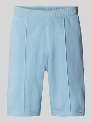 Bermudy z elastycznym pasem i wyhaftowanym logo Shop The Look MANNEQUINE