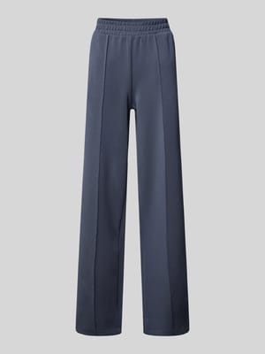 Straight Leg Sweatpants mit fixierten Bügelfalten Shop The Look MANNEQUINE