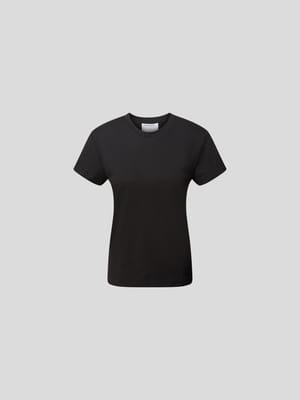 T-Shirt mit Schulterpolstern Shop The Look MANNEQUINE