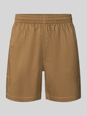 relaxed fit sweatshorts van puur katoen Shop The Look MANNEQUINE