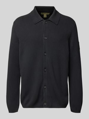 Regular Fit Strickjacke aus reiner Baumwolle - Marc O'Polo × DFB Travel Collection Shop The Look MANNEQUINE