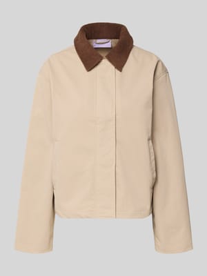 Regular Fit Jacke mit Umlegekragen Modell 'Wilma' Shop The Look MANNEQUINE