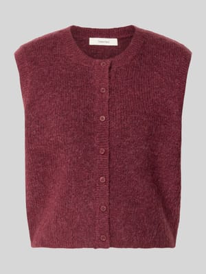 Regular fit bodywarmer van wolmix met alpaca-aandeel model 'LULU' Shop The Look MANNEQUINE