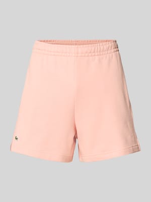 Regular fit sweatshorts van puur katoen Shop The Look MANNEQUINE