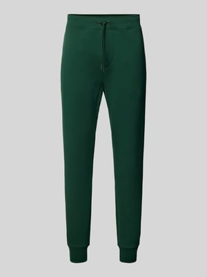 Sweatpants met labelstitching, model 'ATHLETIC' Shop The Look MANNEQUINE