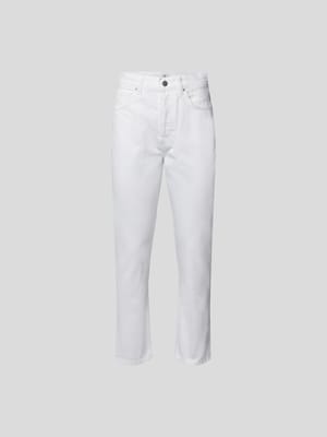 Slim Fit Jeans mit Brand-Detail Shop The Look MANNEQUINE