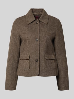 Regular fit blazer met opgestikte zakken Shop The Look MANNEQUINE