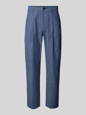 Chino met Franse steekzakken, model 'hart' Shop The Look MANNEQUINE