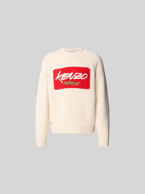 Pullover mit Label-Stitching Shop The Look MANNEQUINE