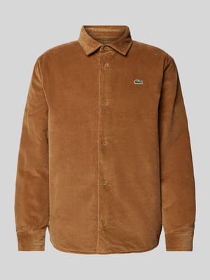 Regular fit corduroy overhemd met logopatch, model 'CORDUROY' Shop The Look MANNEQUINE