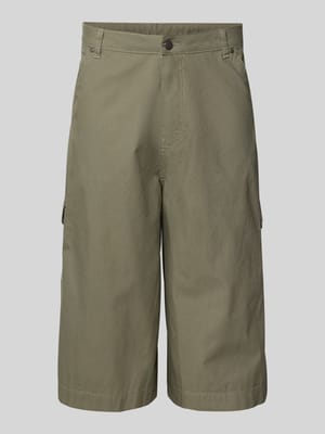 Straight Fit Shorts mit Cargo-Taschen Modell 'Camo' Shop The Look MANNEQUINE