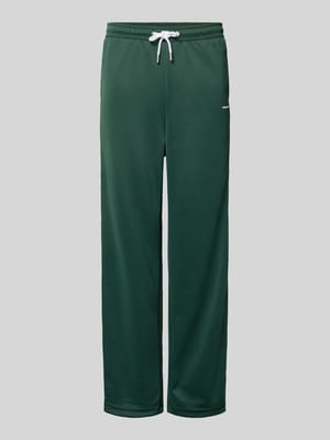 Wide leg-sweatpants met elastische tailleband Shop The Look MANNEQUINE