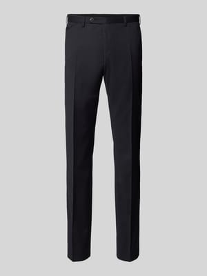 Slim Fit Anzughose mit Bügelfalten Modell 'Move Apollo' Shop The Look MANNEQUINE