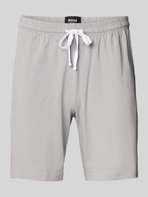 Regular Fit Sweatshorts aus Baumwoll-Elasthan-Mix  Shop The Look MANNEQUINE