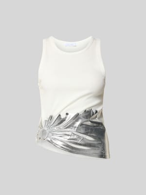 Tanktop mit Raffungen Shop The Look MANNEQUINE