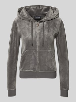 Sweatjacke mit Label-Stitching Modell 'ROBERTSON' Shop The Look MANNEQUINE