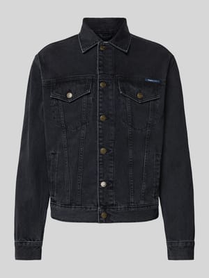 Regular Fit Jeansjacke aus reiner Baumwolle Shop The Look MANNEQUINE