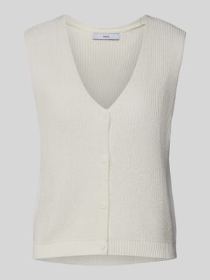 Weste mit V-Ausschnitt Modell 'PALOMA' Shop The Look MANNEQUINE