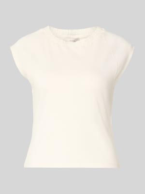 T-shirt met ronde hals Shop The Look MANNEQUINE