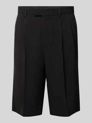 Straight Fit Shorts mit Viskose-Anteil Shop The Look MANNEQUINE