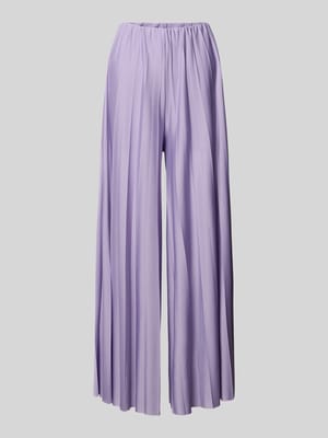 Wide Fit Stoffhose in Falten-Optik Modell 'Samantha' Shop The Look MANNEQUINE