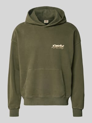 Relaxed Fit Hoodie aus reiner Baumwolle Modell 'TWO HORSE' Shop The Look MANNEQUINE