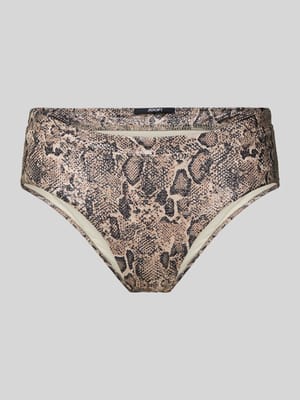 Bikini-Hose mit Label-Applikation Shop The Look MANNEQUINE