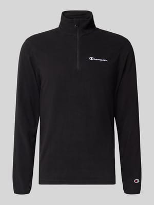 Fleecepullover met schipperskraag Shop The Look MANNEQUINE