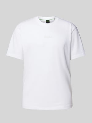T-Shirt mit Logo-Print Shop The Look MANNEQUINE