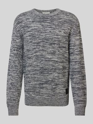 Regular Fit Strickpullover aus reiner Baumwolle Shop The Look MANNEQUINE