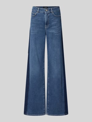 Wide leg jeans met steekzakken Shop The Look MANNEQUINE