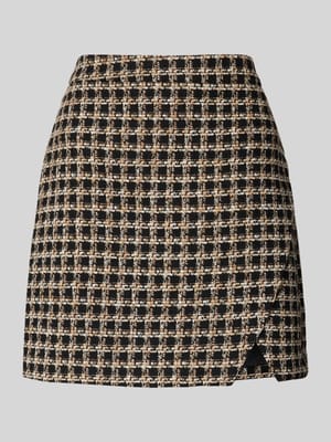 Spódnica mini o kroju slim fit w kopertowym stylu model ‘Vismo’ Shop The Look MANNEQUINE