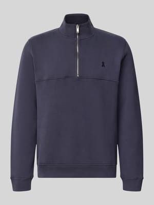 Regular Fit Troyer aus reiner Baumwolle Modell 'WAARLO' Shop The Look MANNEQUINE