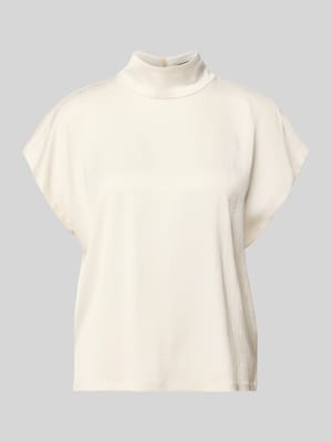 Blouseshirt met opstaande kraag, model 'ALARIA' Shop The Look MANNEQUINE