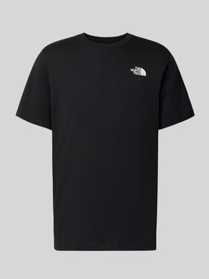 T-Shirt mit Label-Print Modell 'Evolution' Shop The Look MANNEQUINE