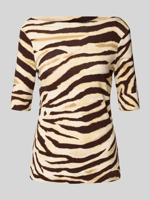 T-Shirt mit 3/4-Arm Modell 'JUDY' Shop The Look MANNEQUINE