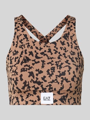 Biustonosz sportowy z okrągłym dekoltem Shop The Look MANNEQUINE