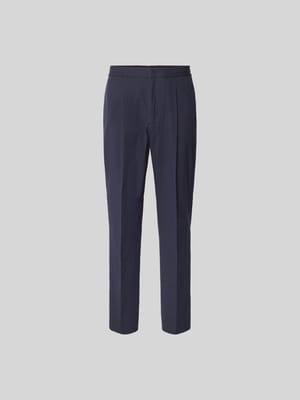 Straight Fit Stoffhose aus Baumwolle Shop The Look MANNEQUINE